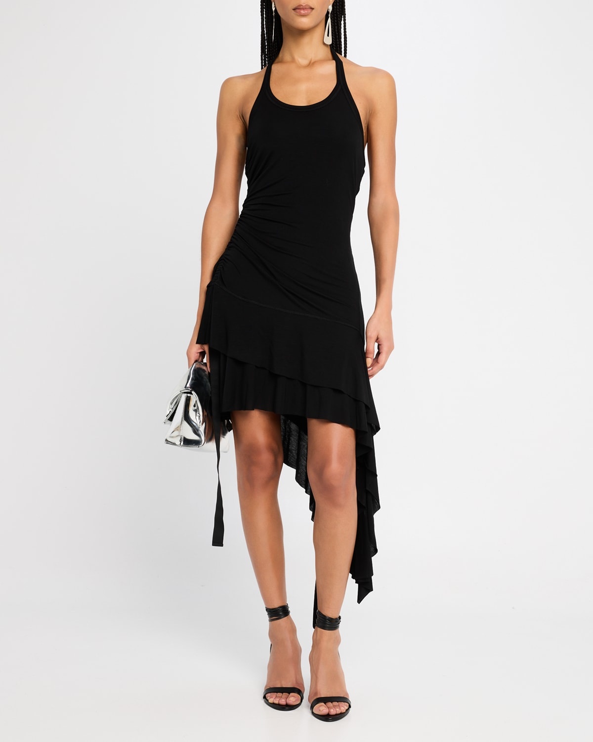 Helmut Lang WIND HALTER DRESS - P01HW603_001 | REVERSIBLE