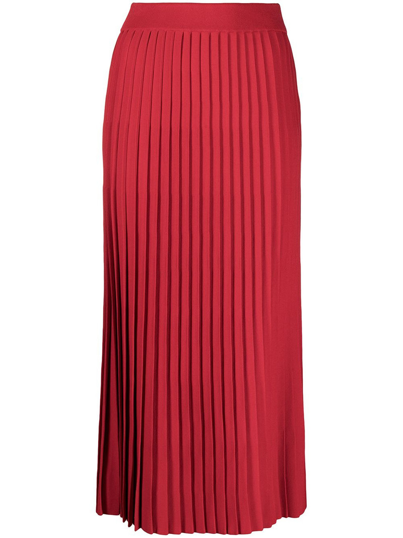 pleated midi skirt 1