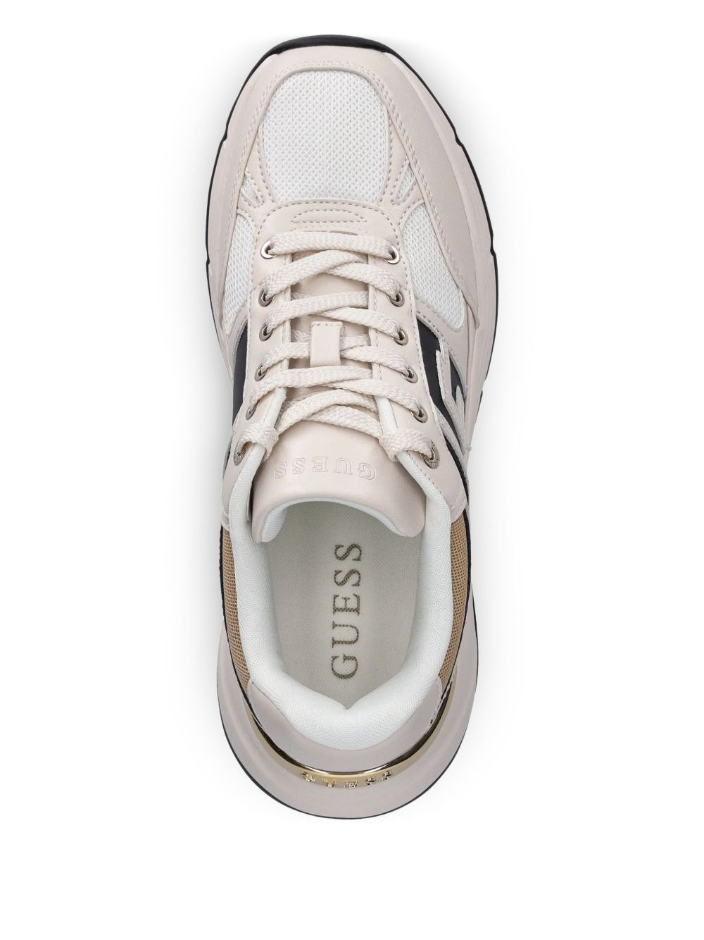 logo-detail platform sneakers - 3