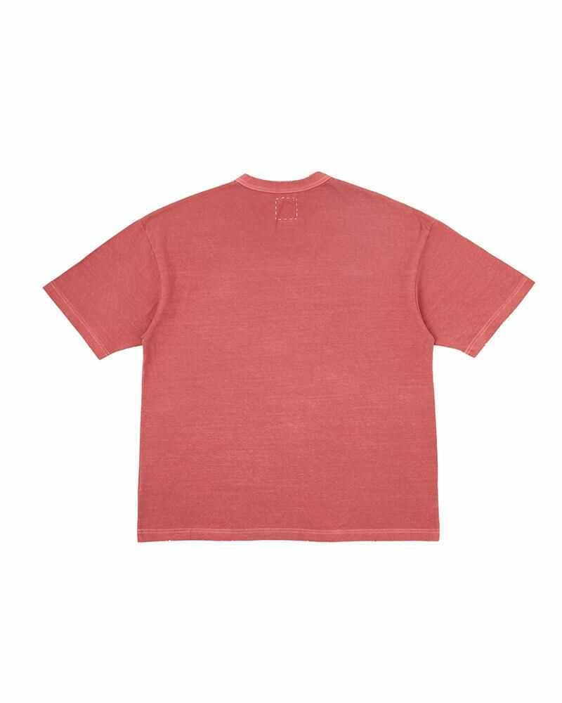 visvim AMPLUS TEE S/S (U.D.) RED outlook