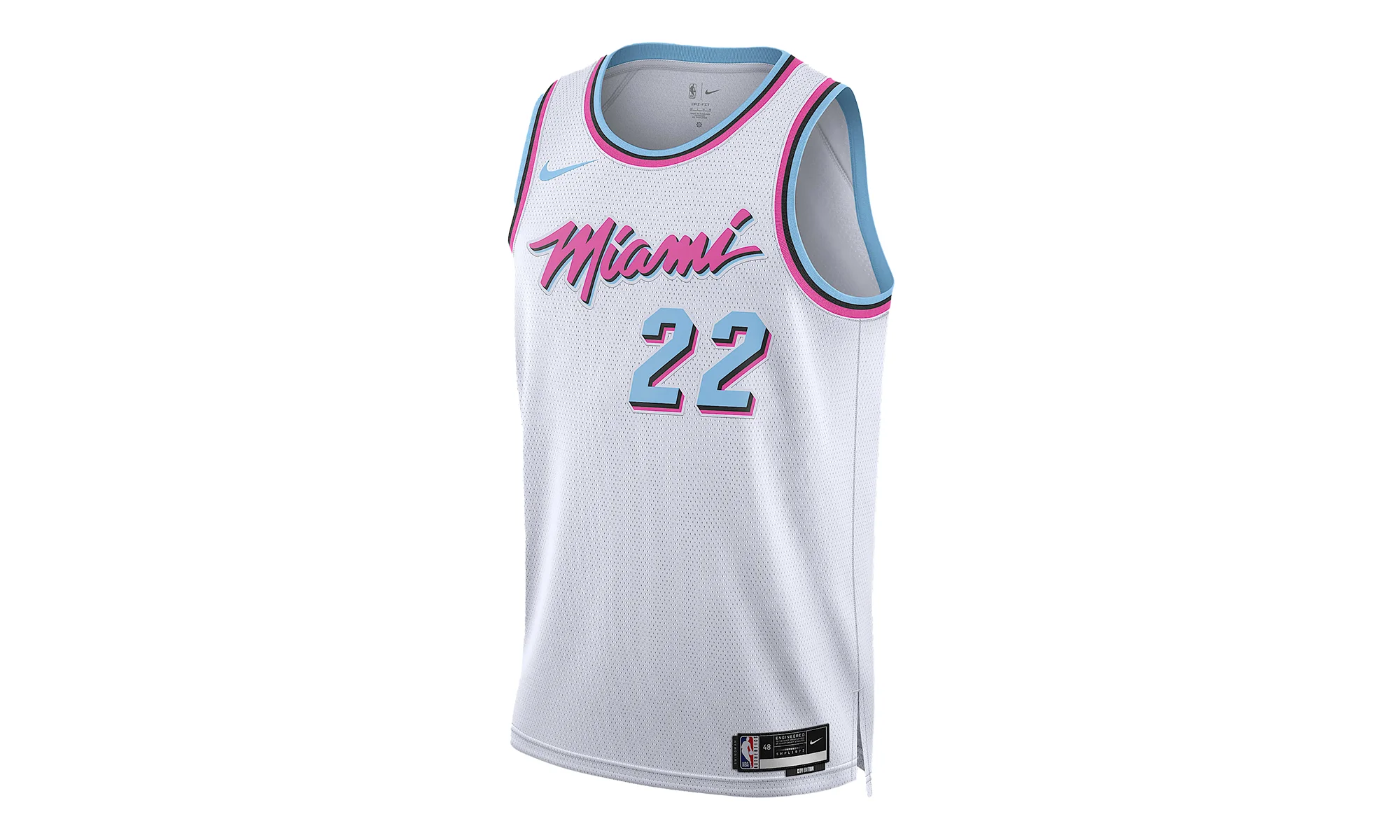 NBA HEAT '22 BUTLER' 24/25 CITY EDITION SWINGMAN JERSEY "White" HJ6706 100 - 1