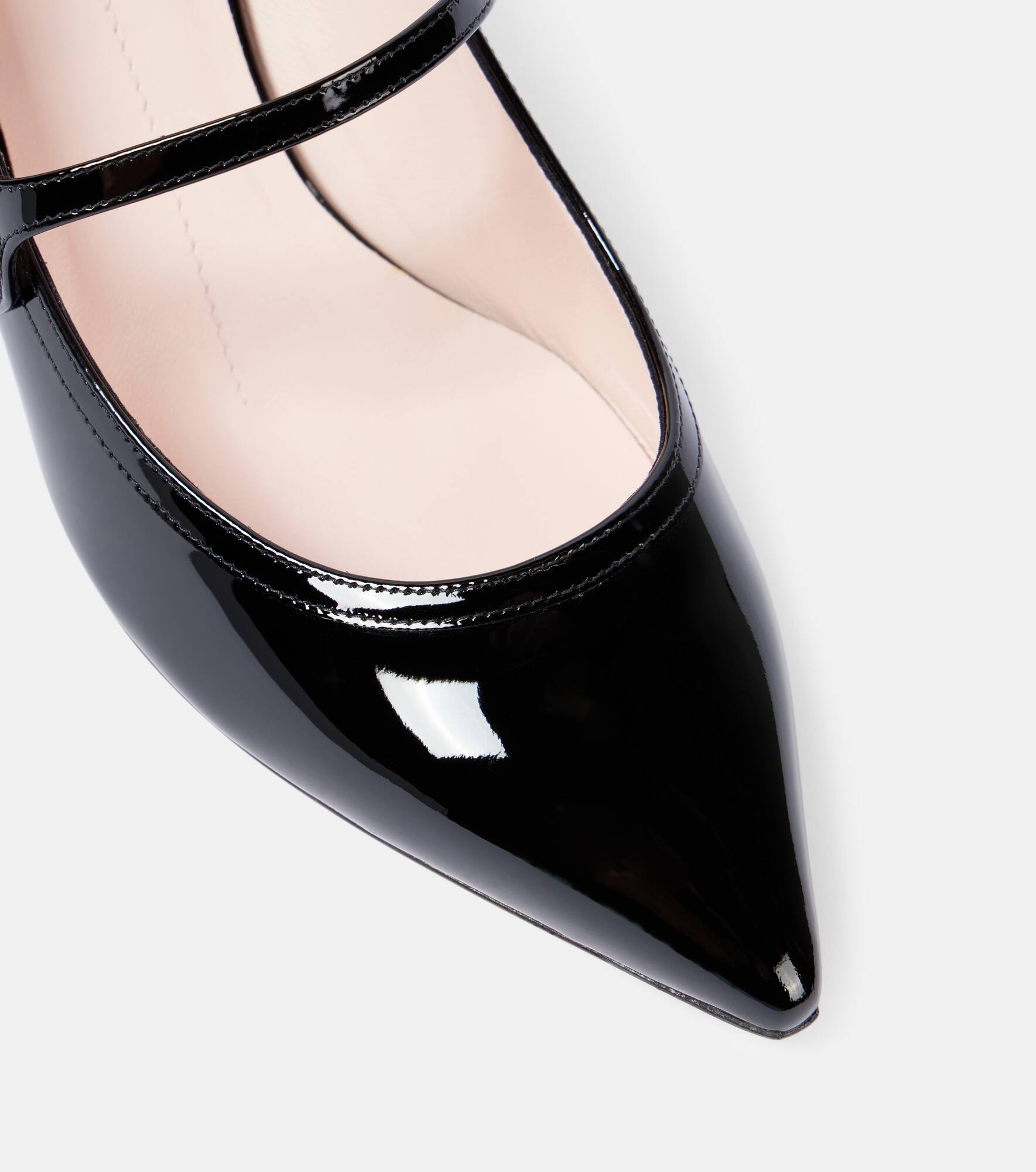 Virgule Babies patent leather Mary Jane pumps - 6