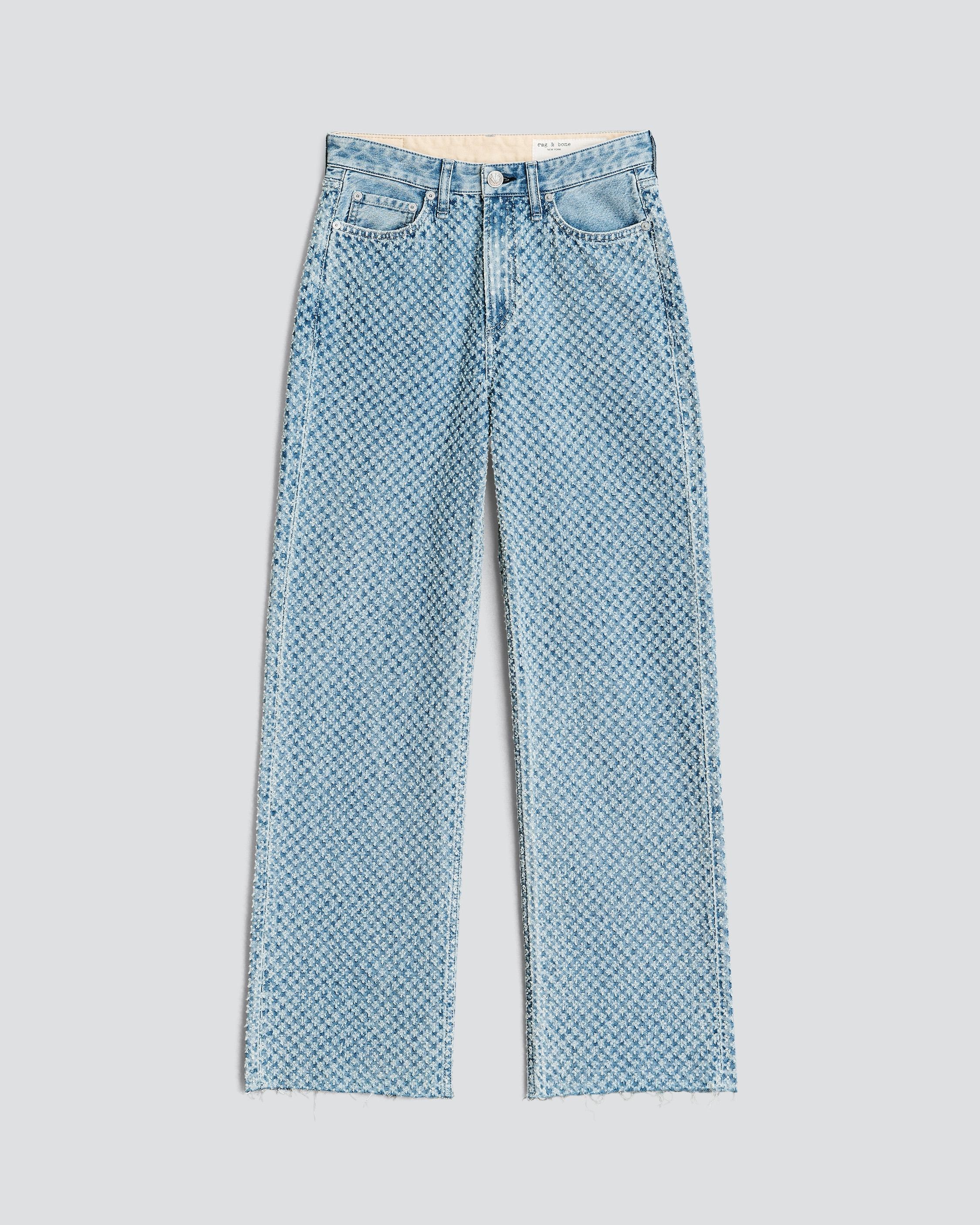 Logan Wide Leg - Indigo Tweed
Mid-Rise Rigid Jean - 1