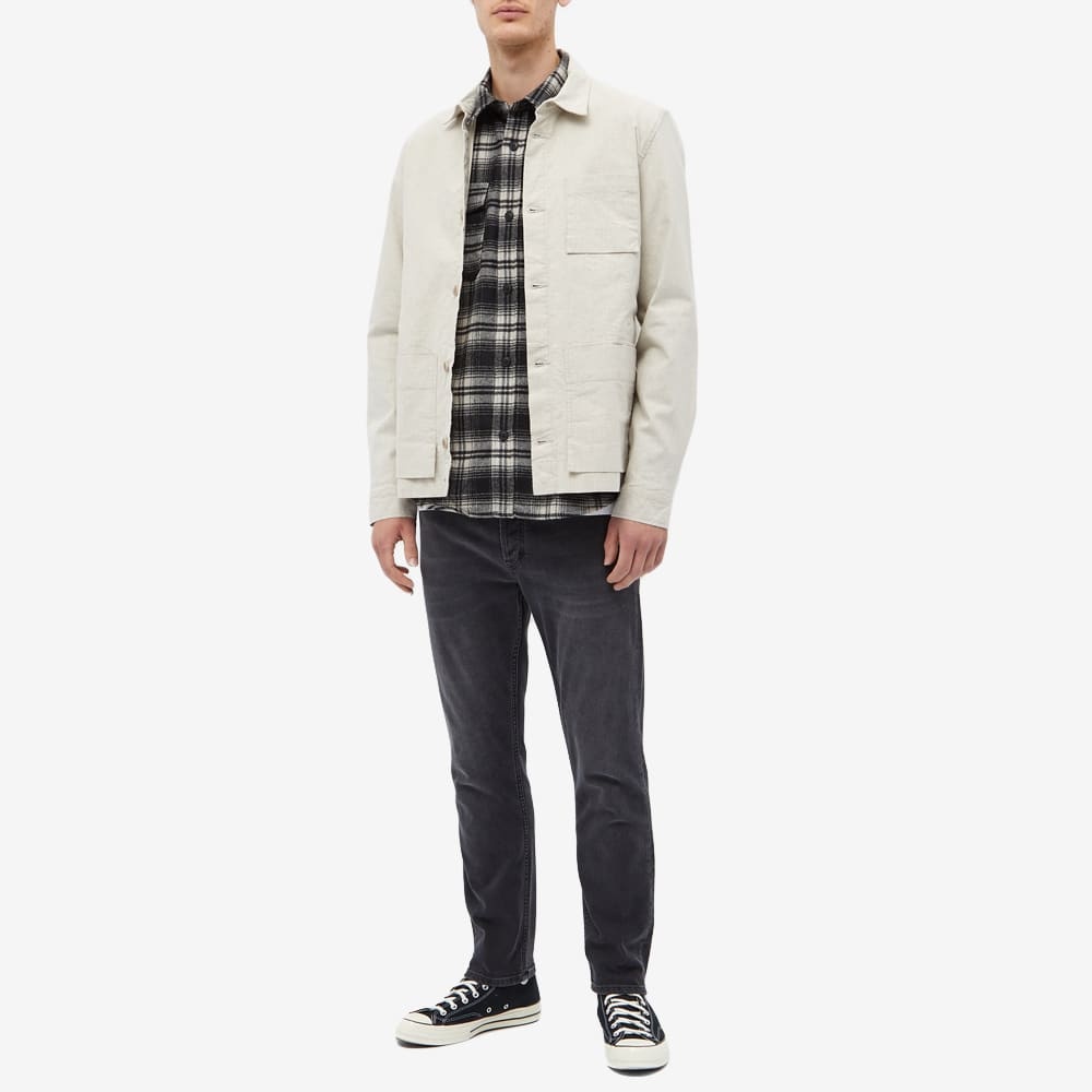 A.P.C. Leo Wool Check Overshirt - 5