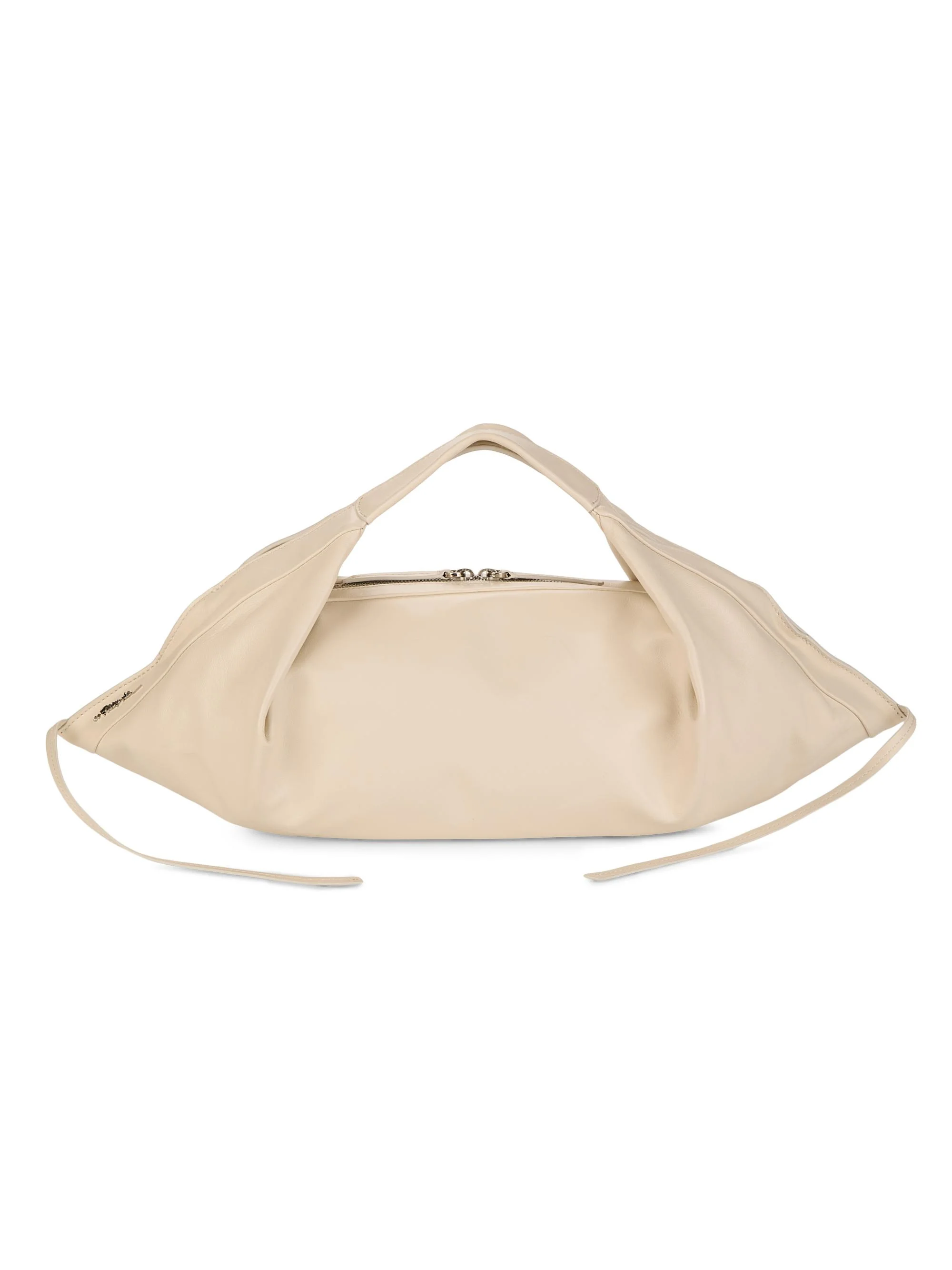 Women's Luna Leather Top Handle Bag - Tofu - 1