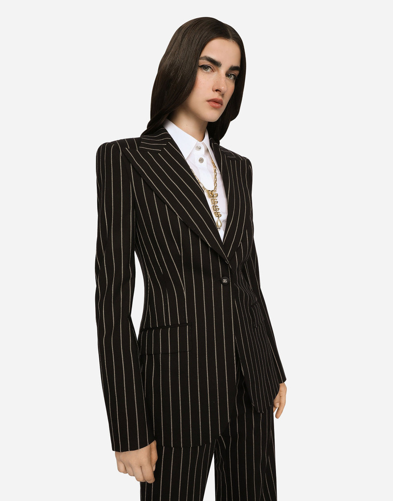 Dolce & Gabbana Pinstripe wool Turlington blazer outlook