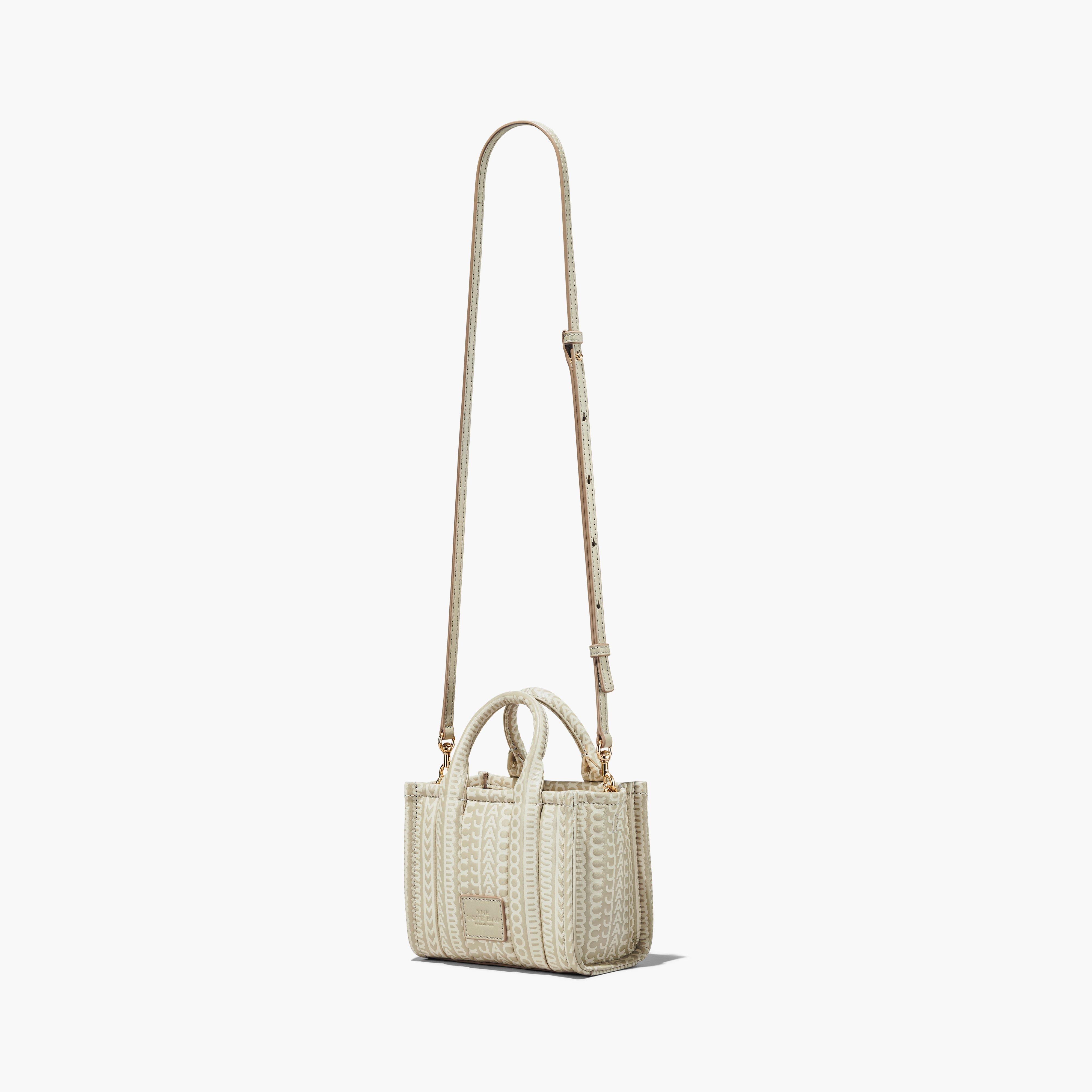 Marc Jacobs The Monogram Leather Micro Tote Bag