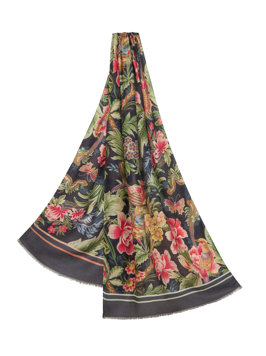 SCARF WITH PRINT - 1