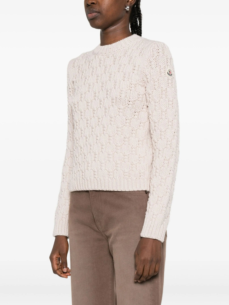 Moncler Textured Wool Sweater 3
