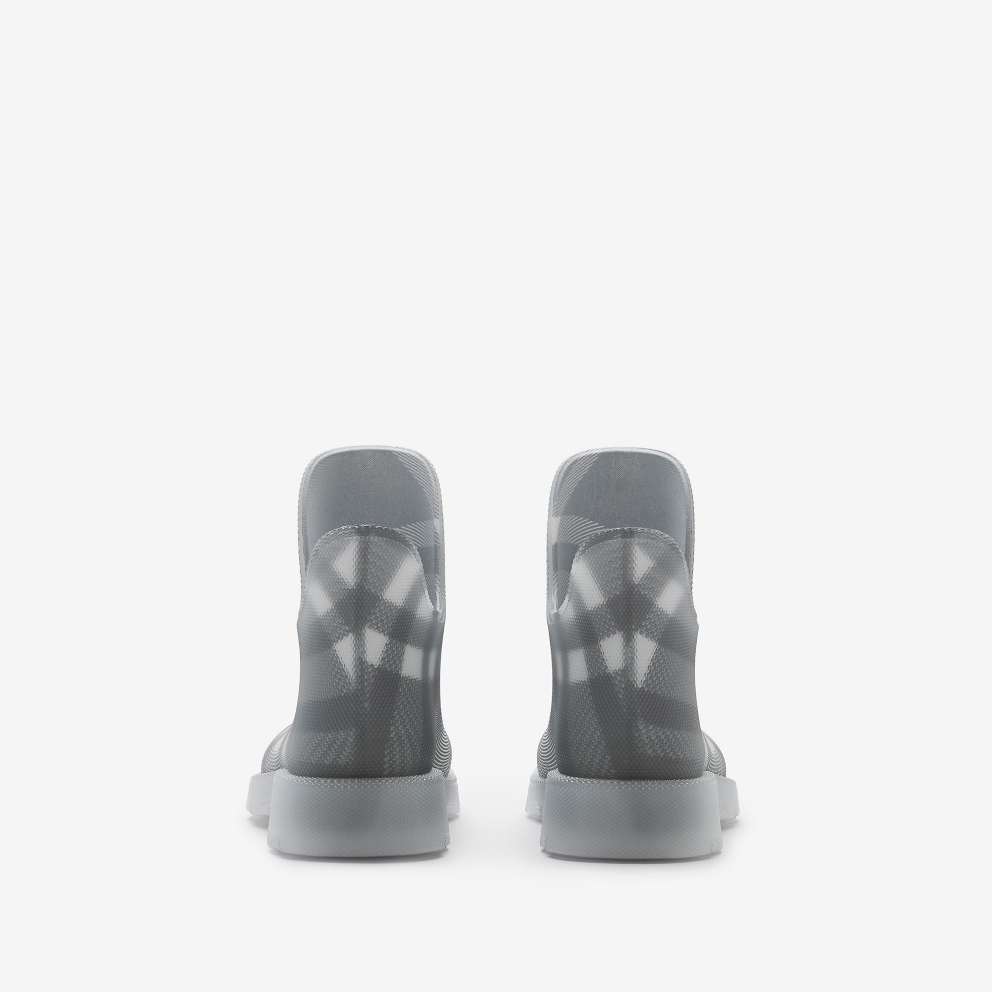 Check Rubber Marsh Low Boots - 4