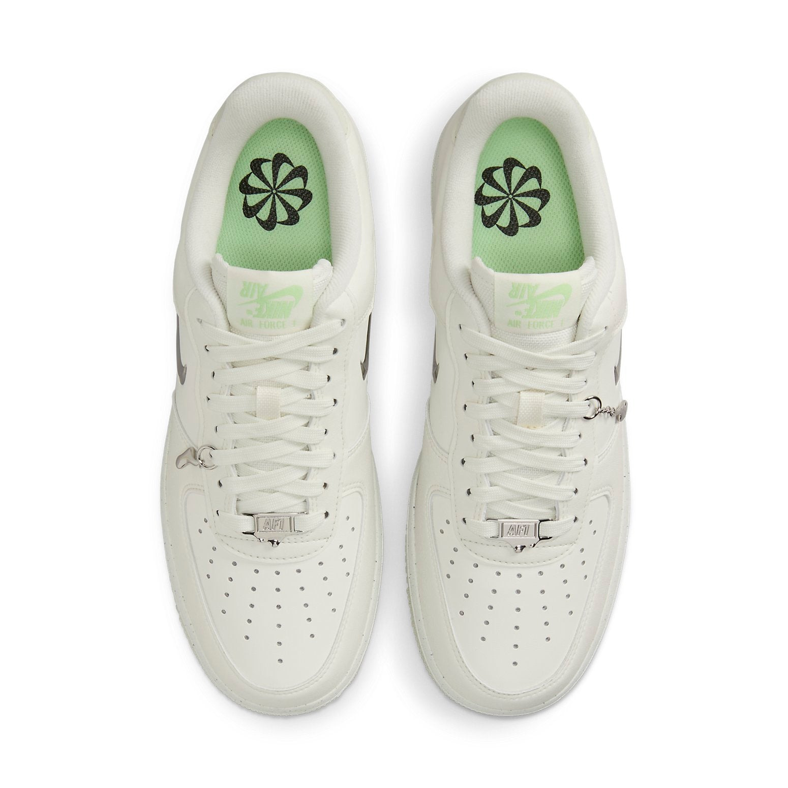 (WMNS) Nike Air Force 1 '07 SE Next Nature 'Sail Liquid Metal' FN8540-100 - 3
