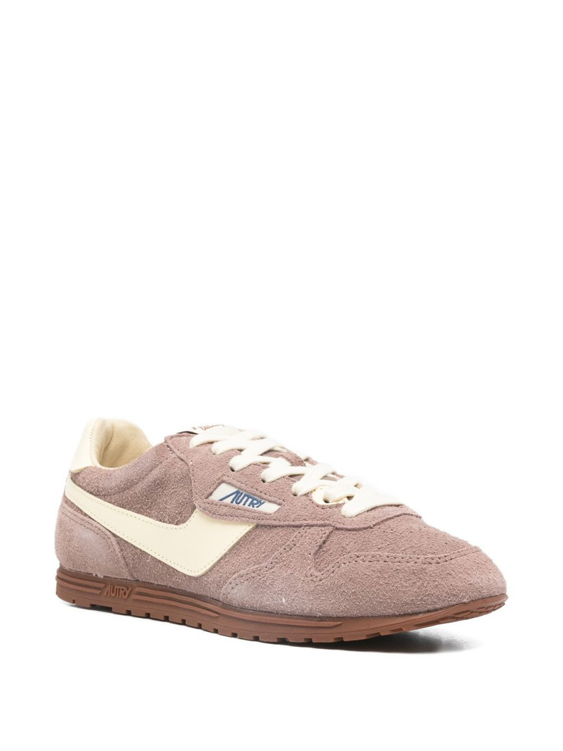 AUTRY windswept low suede sneakers outlook