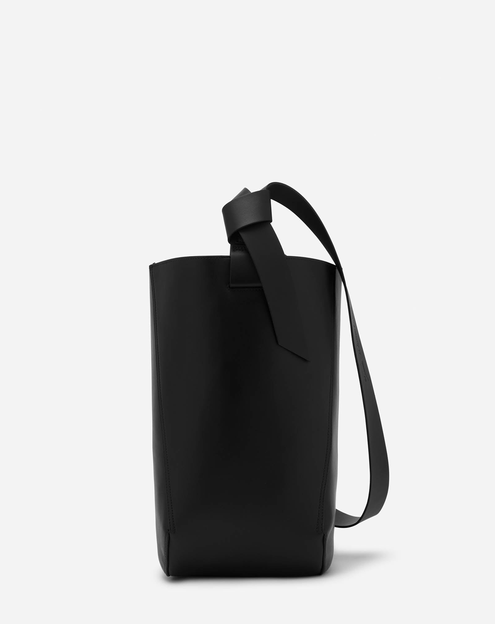 LEATHER MM HOBO TIE BAG - 1