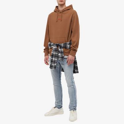 424 424 Alias Red Logo Popover Hoody outlook