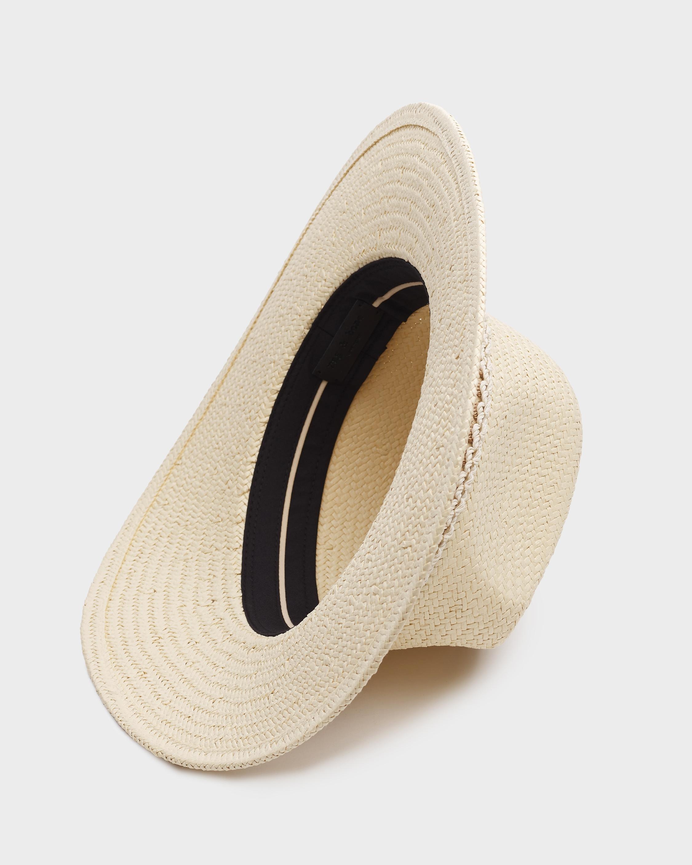 Packable Net Band Fedora
Straw Hat - 2