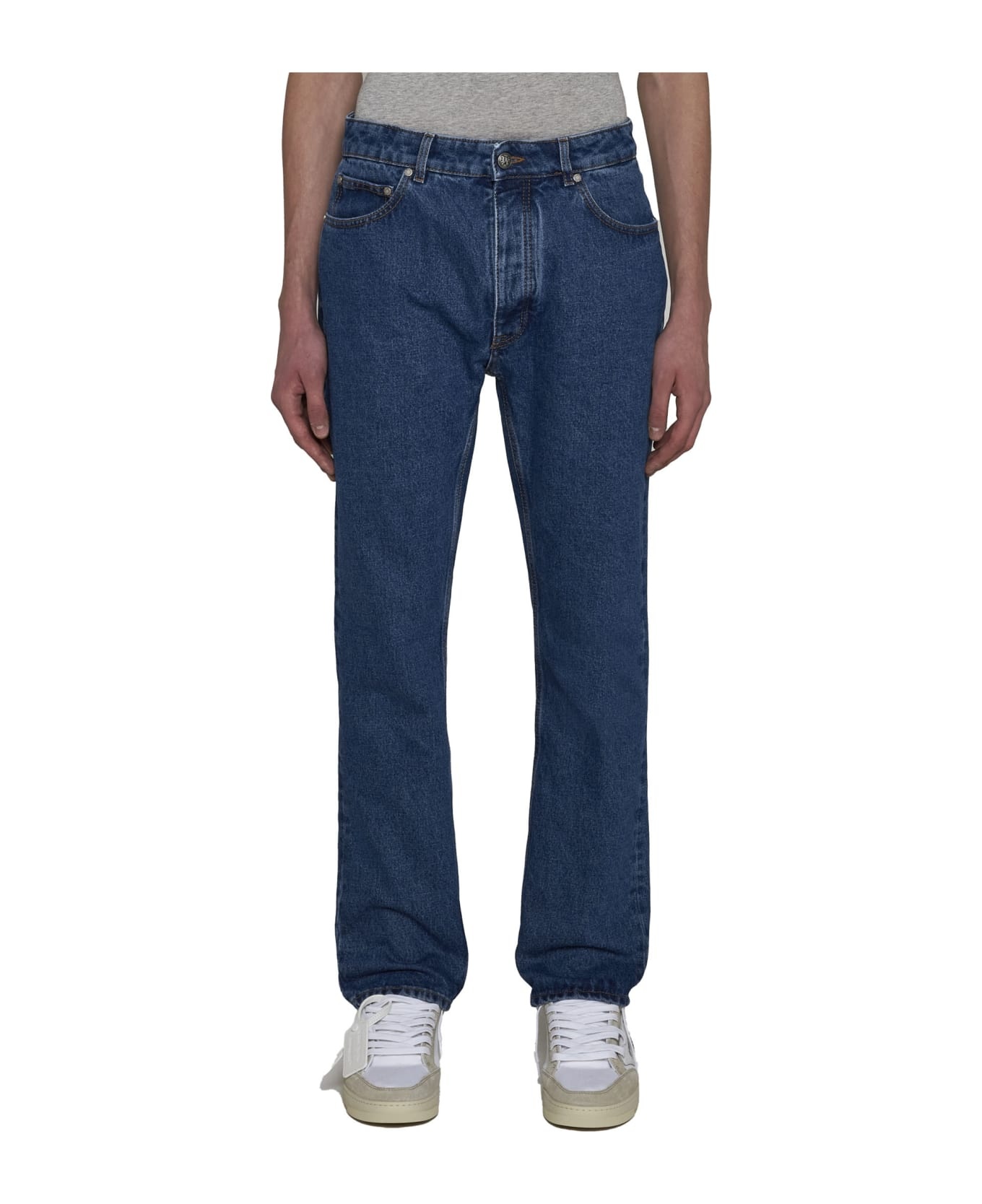 Lw Monogram Straight Jeans - 3