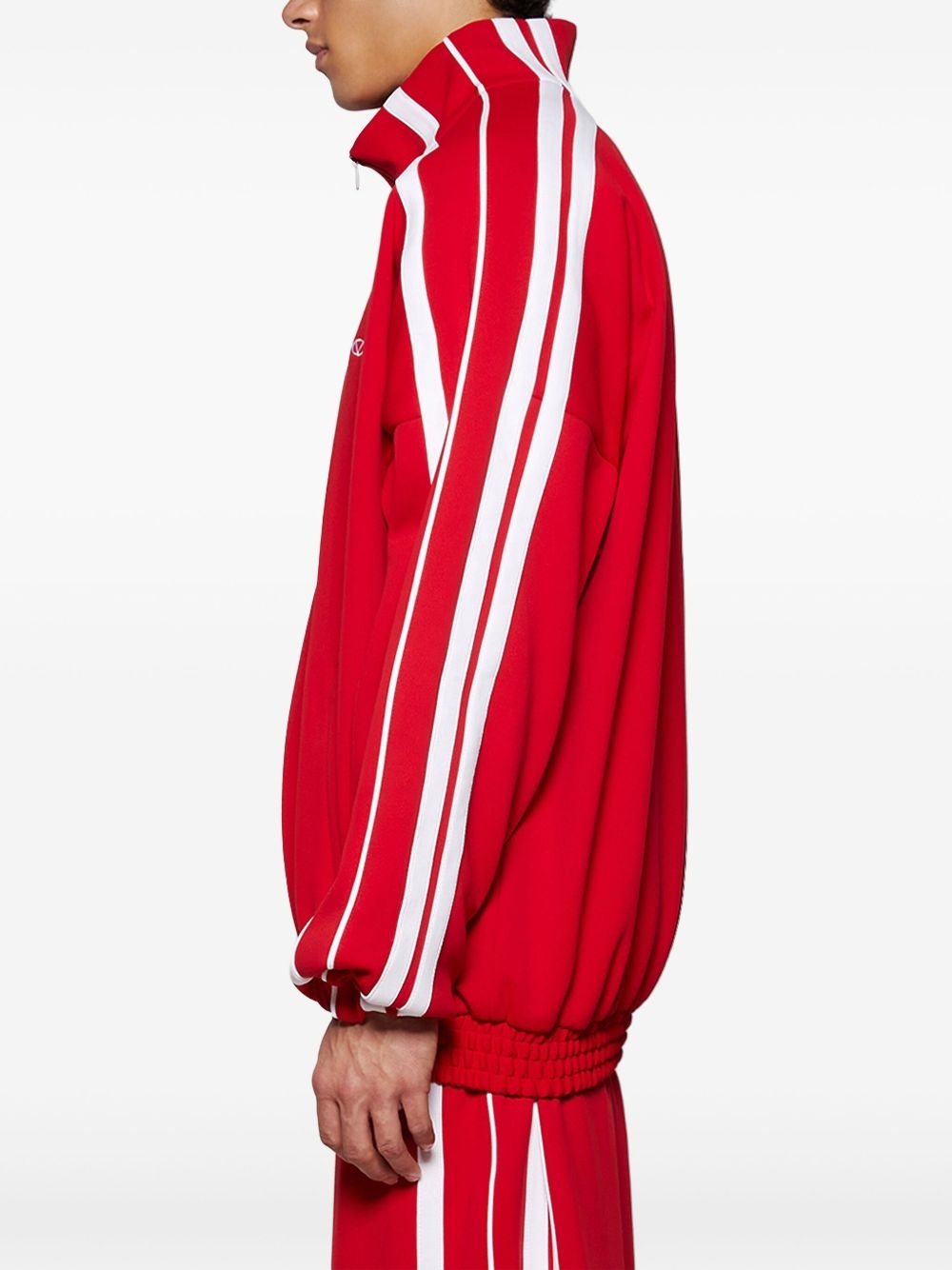 embroidered-logo jacket - 4