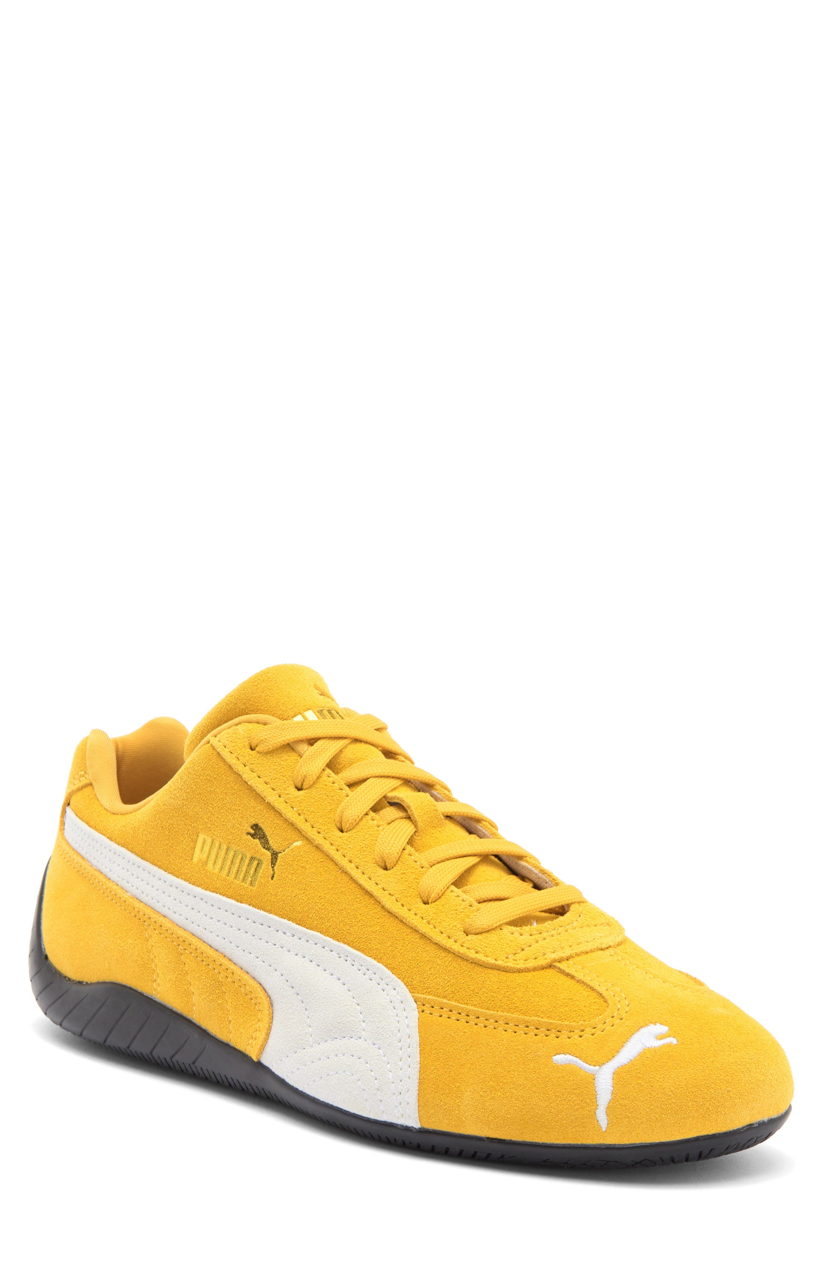 PUMA Speedcat OG Sneaker in Archive Gold-Puma White at Nordstrom - 1