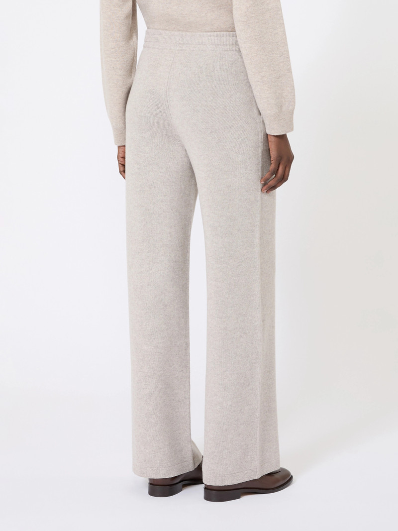 PIETRA Wool and cashmere trousers - BEIGE 4