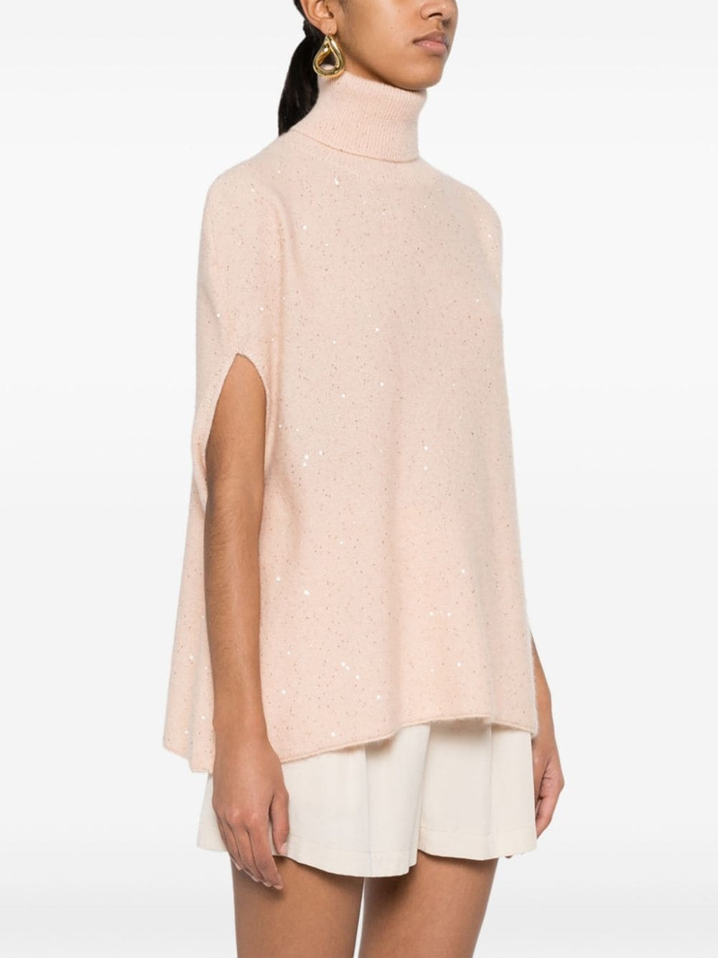 sequin-embellished knitted top 3