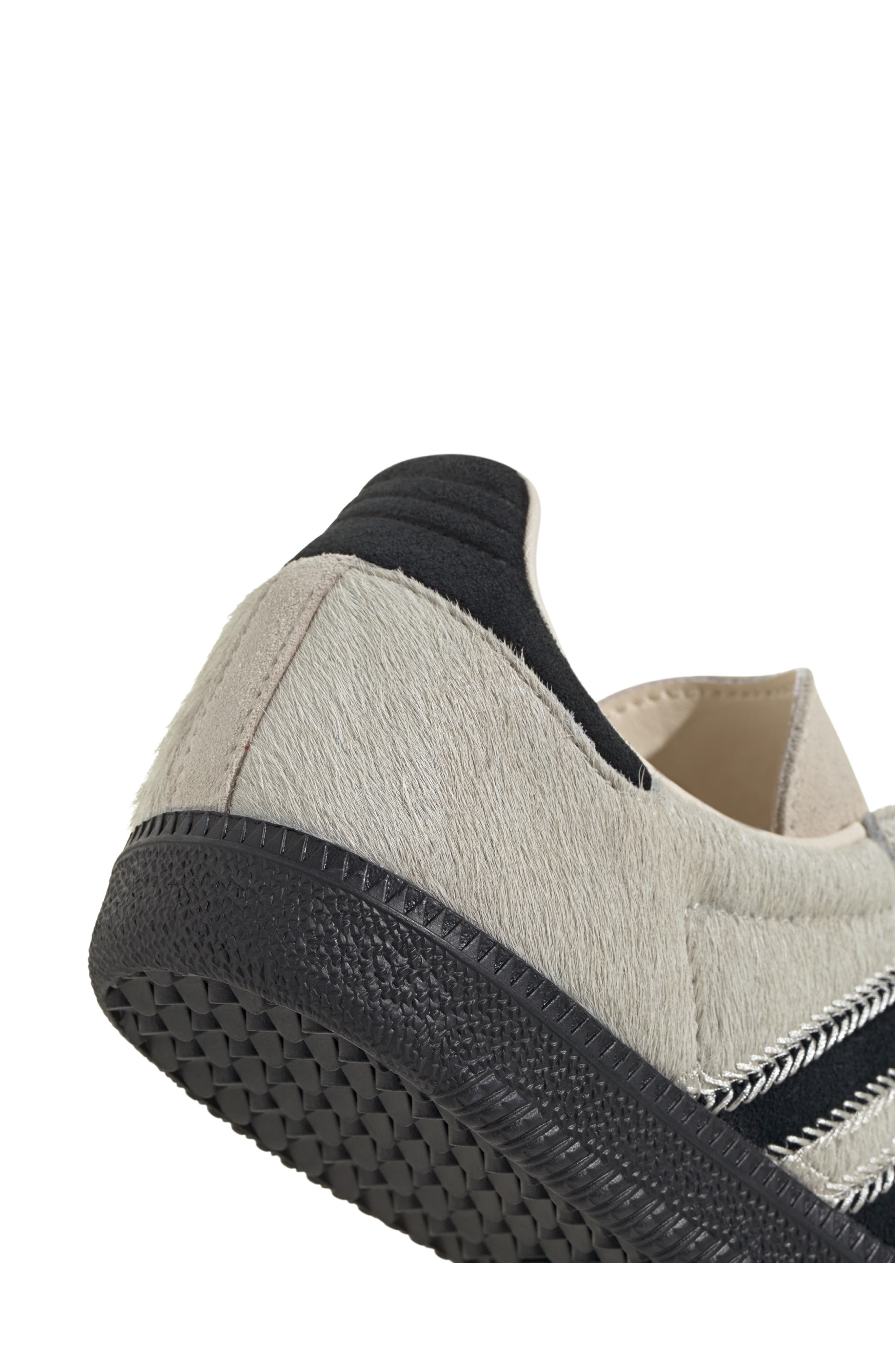 adidas Samba OG Sneaker in Wonder White/Black/Alumina at Nordstrom - 8