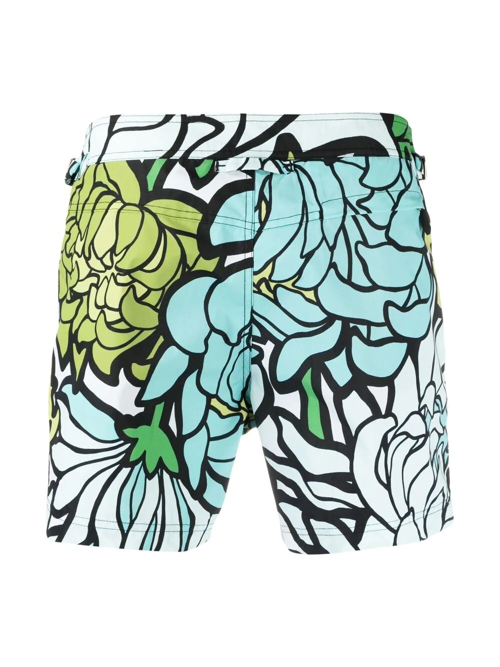 floral-print swim shorts - 2