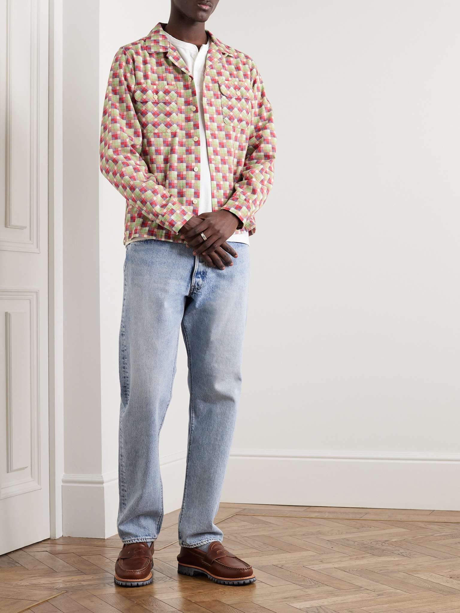 visvim23ss BOOMER KHADI L/S