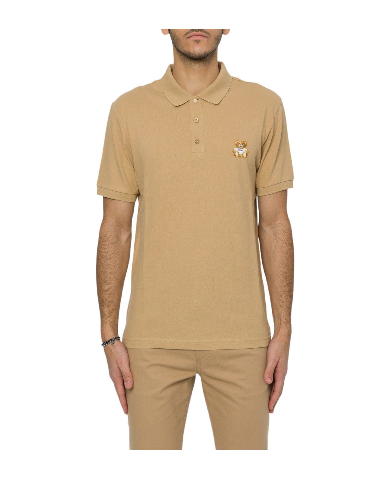 Teddy Embroidered Polo Shirt - 1