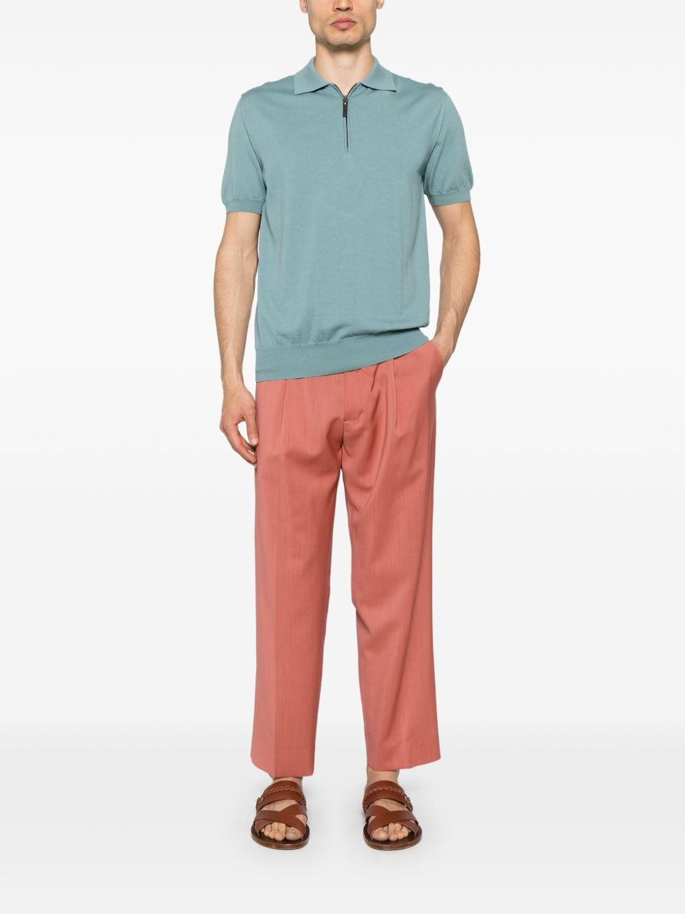 cotton polo shirt - 2