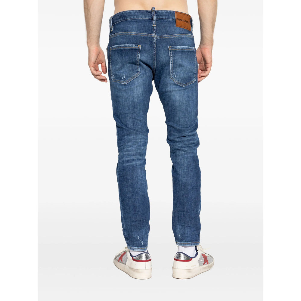 Dsquared2 Blue Denim - Tapered Jeans Men - 3