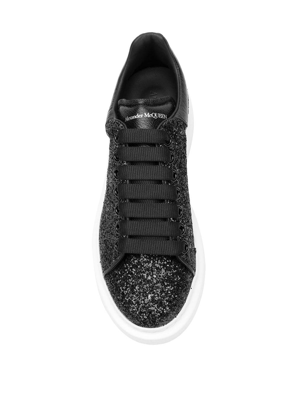 platform glitter sneakers - 4