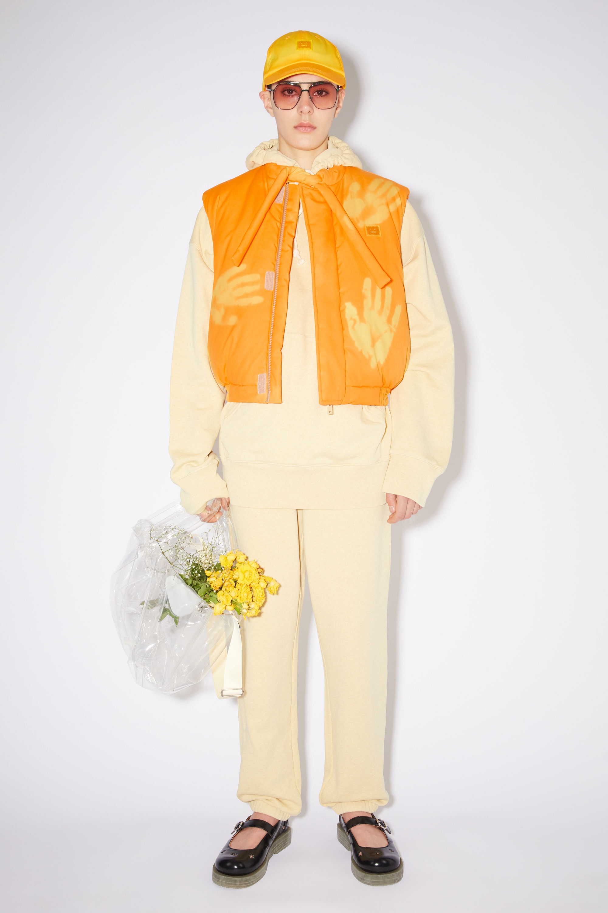 Heat reactive gilet jacket - Orange/yellow - 4