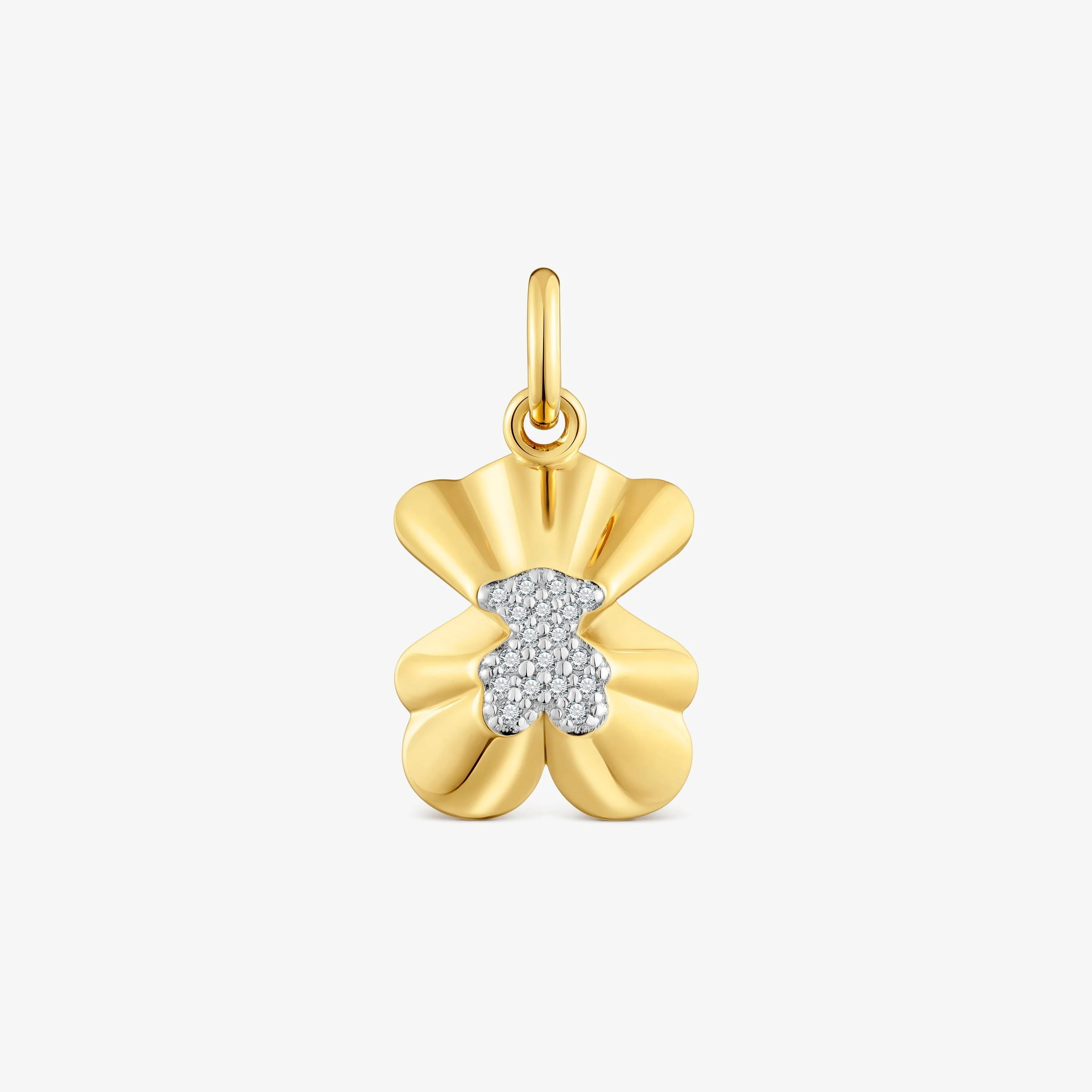 Projected-bear Pendant with 18K gold vermeil and diamonds TOUS Sweet 40s - 1