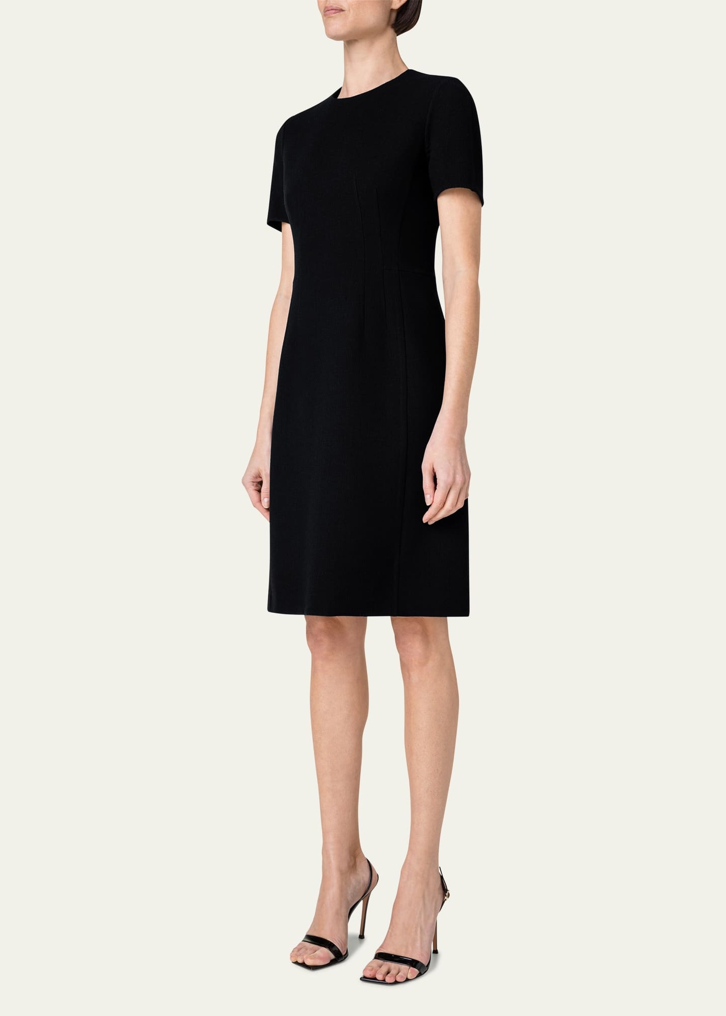Double-Face A-Line Dress - 4