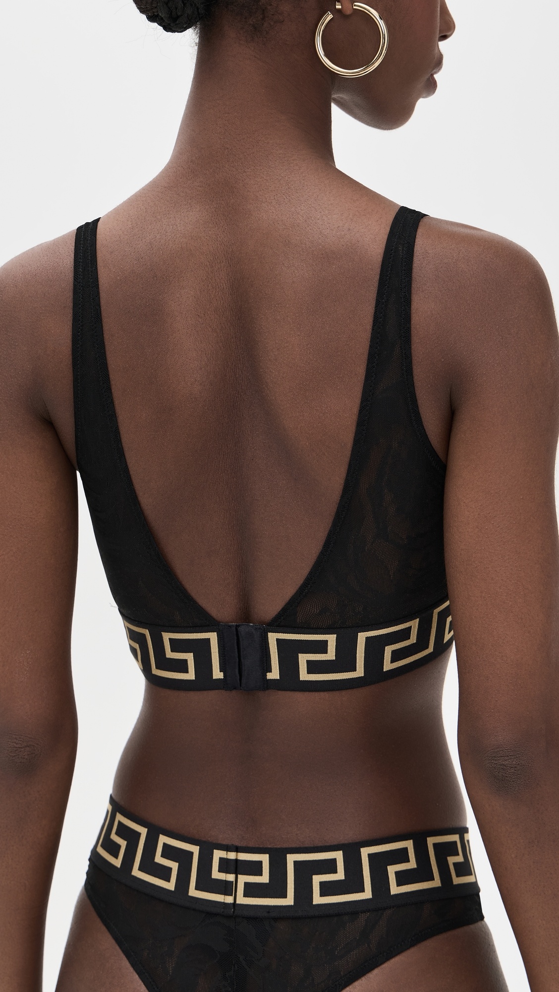 Bra Tulle Barocco Jacquard + Iconic Elastic Bralette - 2