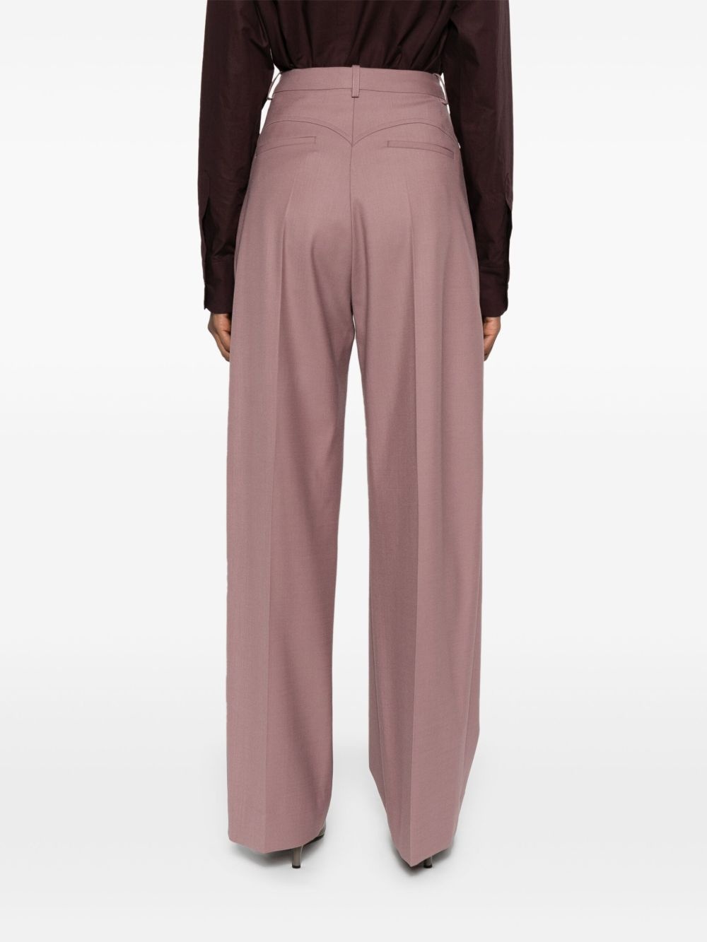 pleated tailored trousers - 4