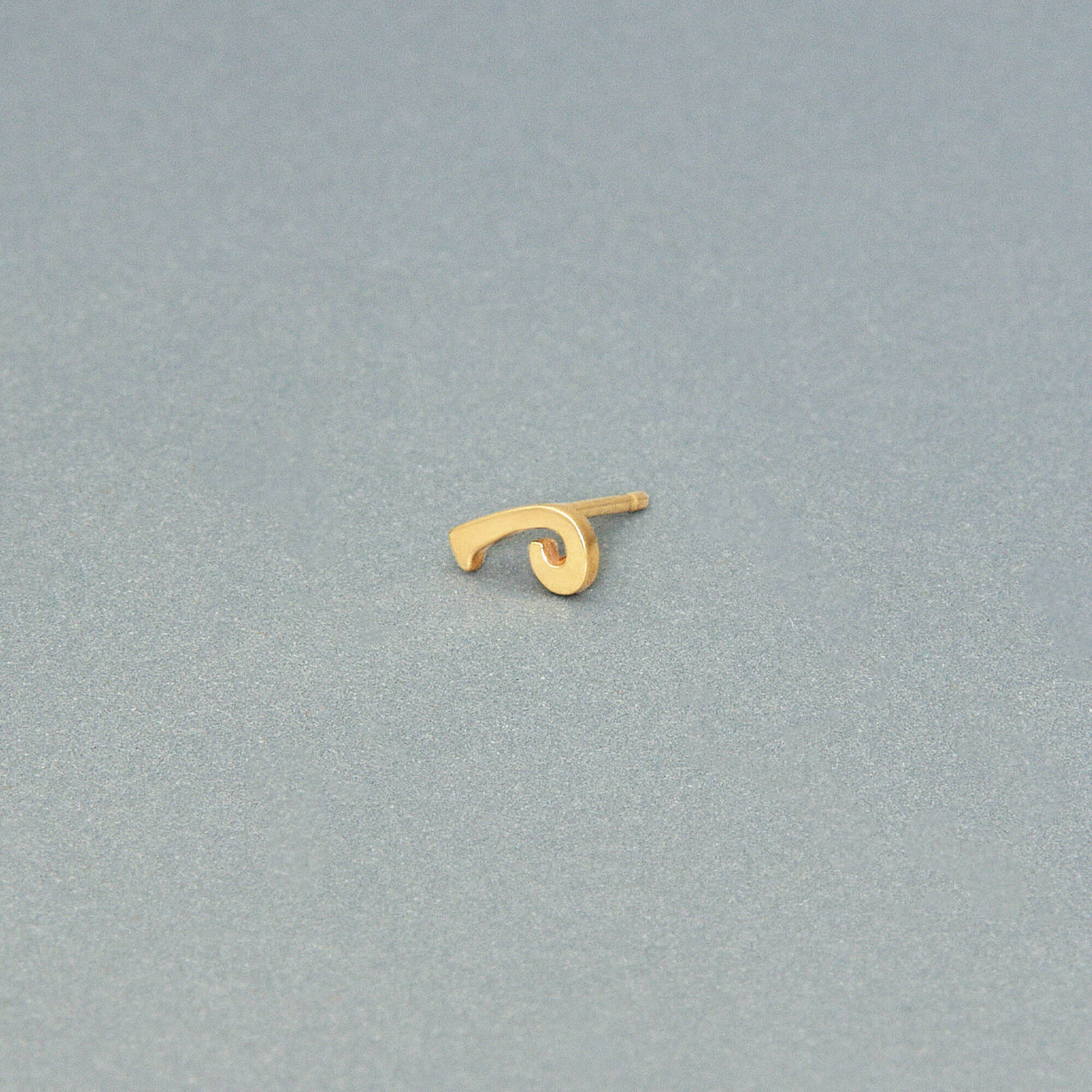 Marais Gold Initial Stud - 6