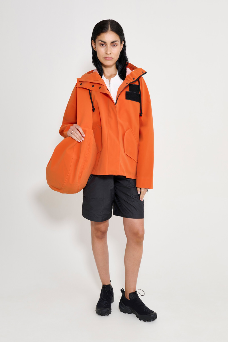 Faversham Matte Raincoat Pumpkin 1