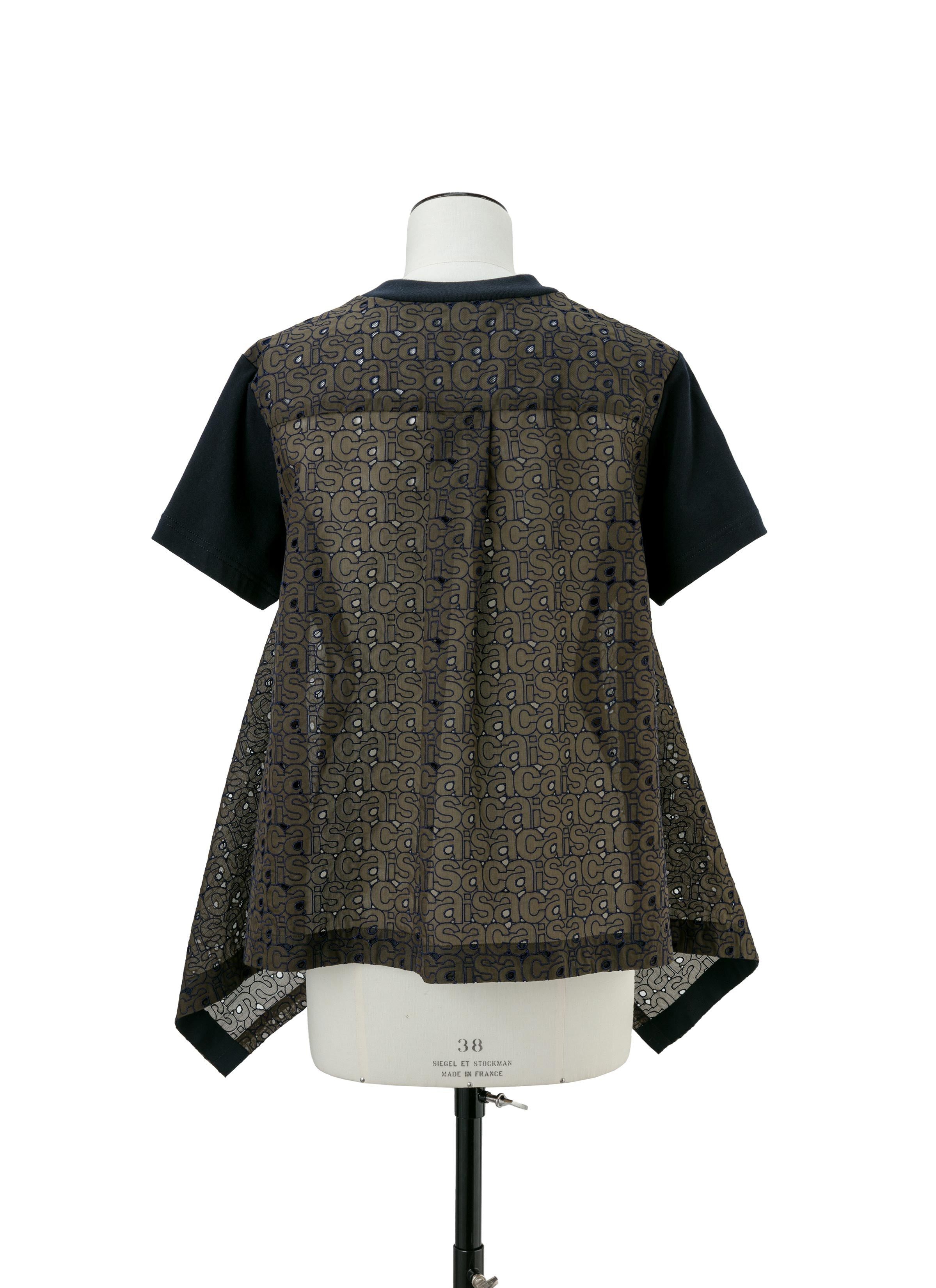 sacai Embroidery T-Shirt - 4