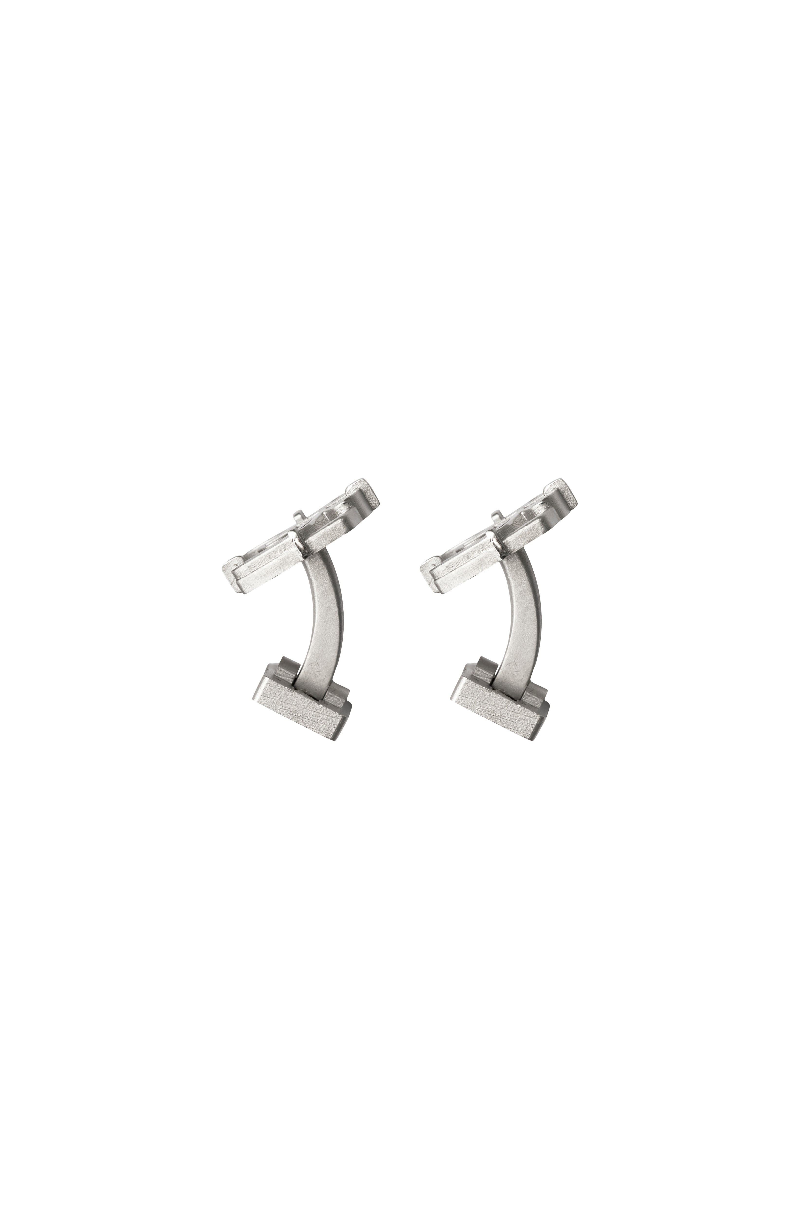 burberry B Charm Cufflinks in Silver at Nordstrom - 2
