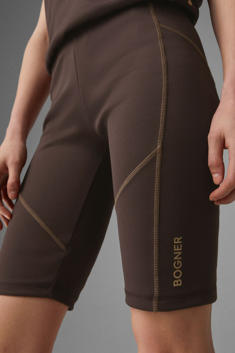 Pilar Shorts in Chocolate 5