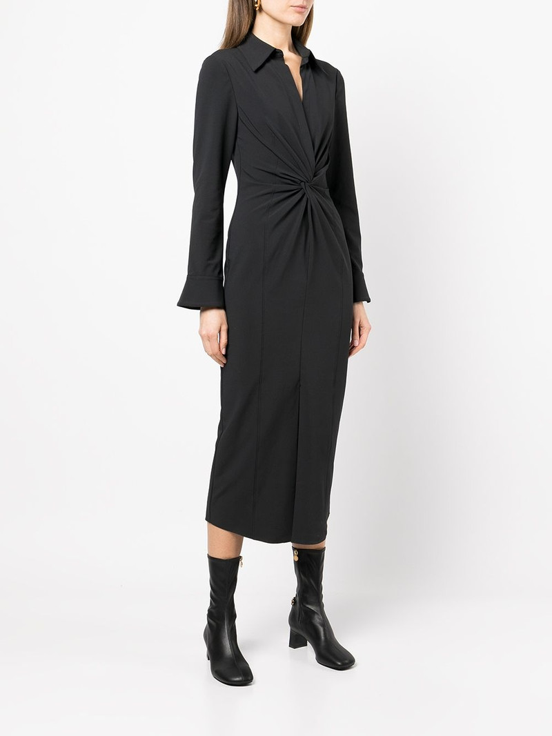 Mckenna twist midi shirt dress 3
