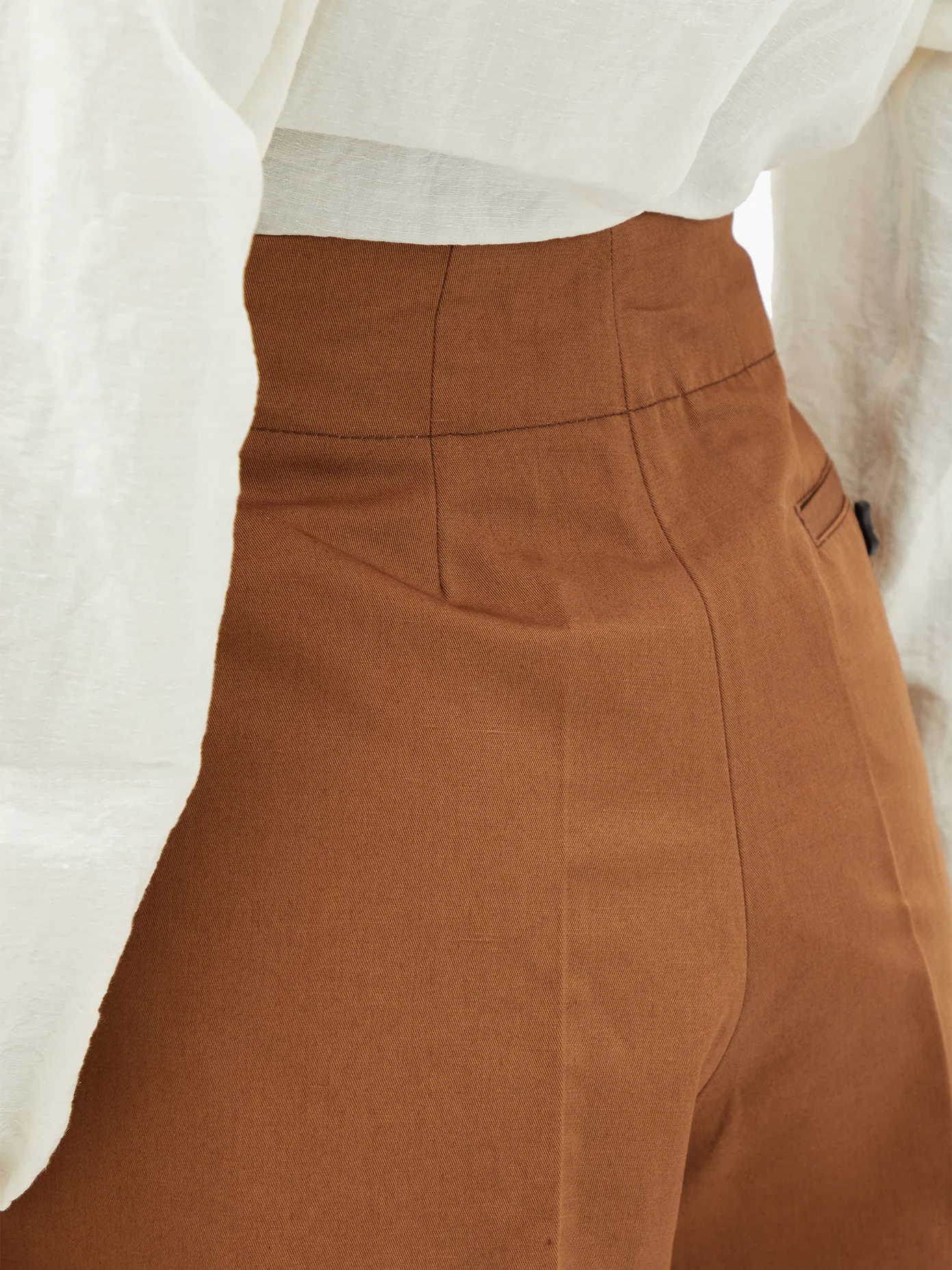 High-rise cropped trousers - 3