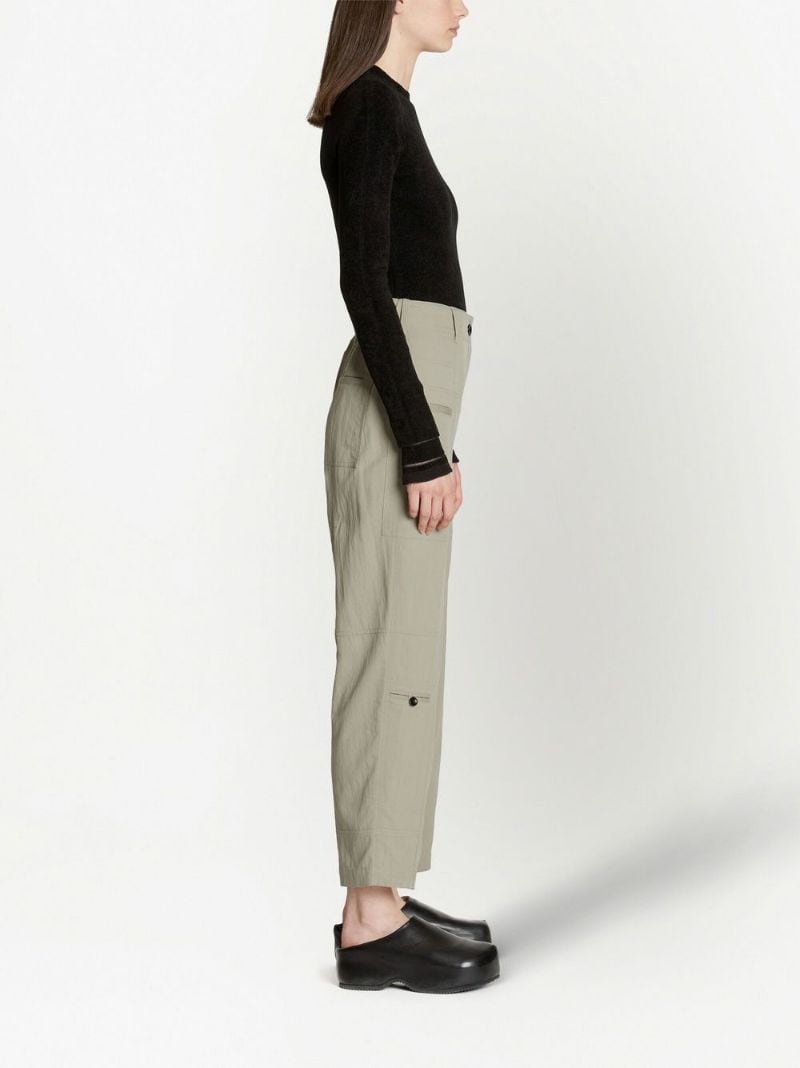 tapered pocket-detail trousers - 3