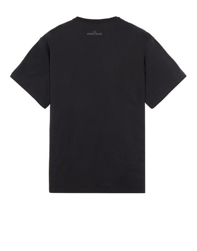 Stone Island 20258 COTTON JERSEY_GARMENT DYED BLACK outlook