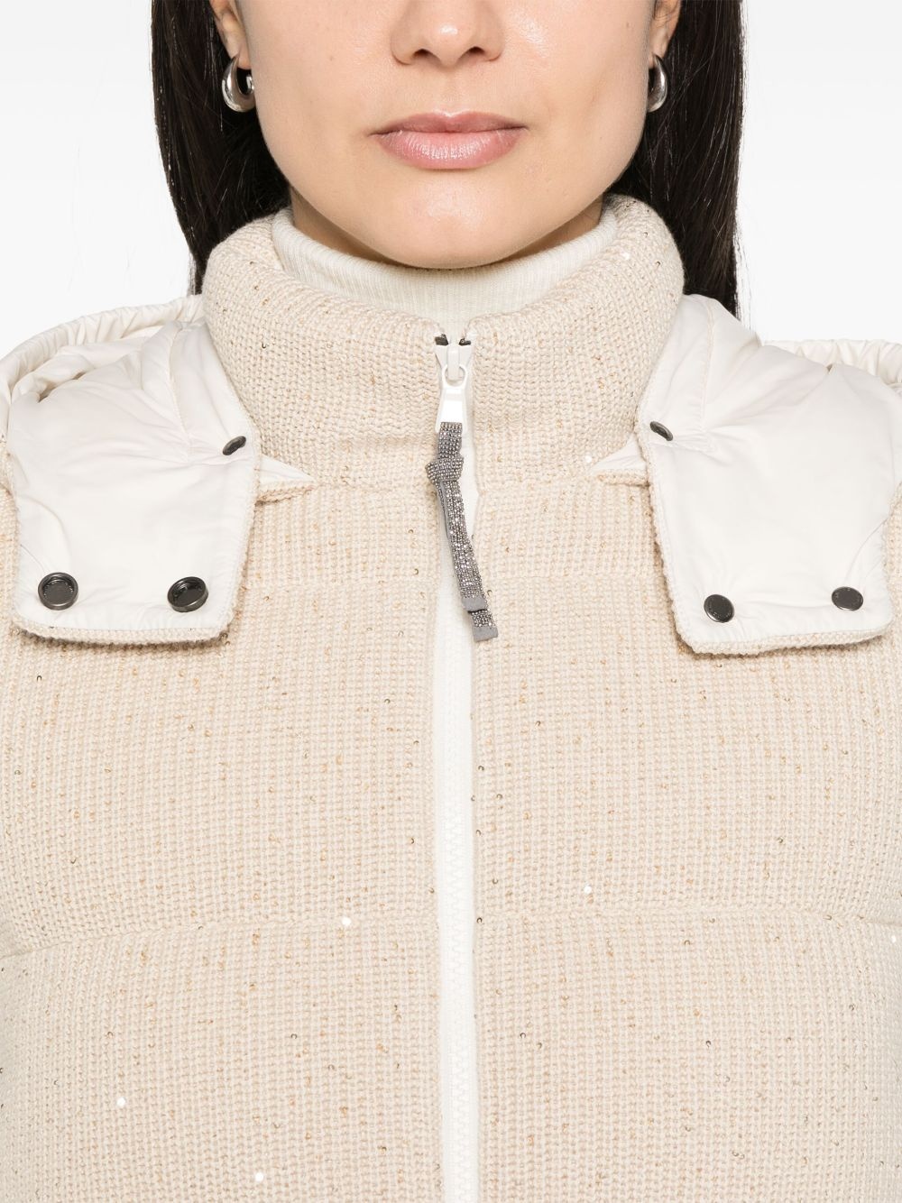 knitted gilet - 5