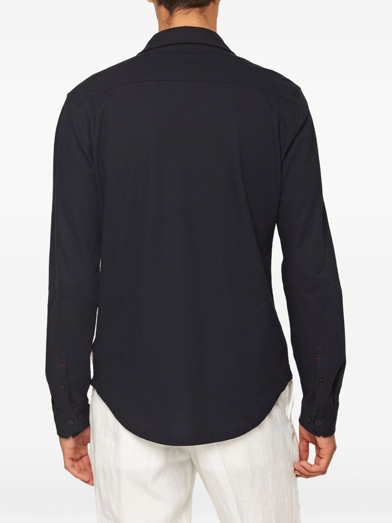 ORLEBAR BROWN Giles piquÃ© cotton shirt outlook
