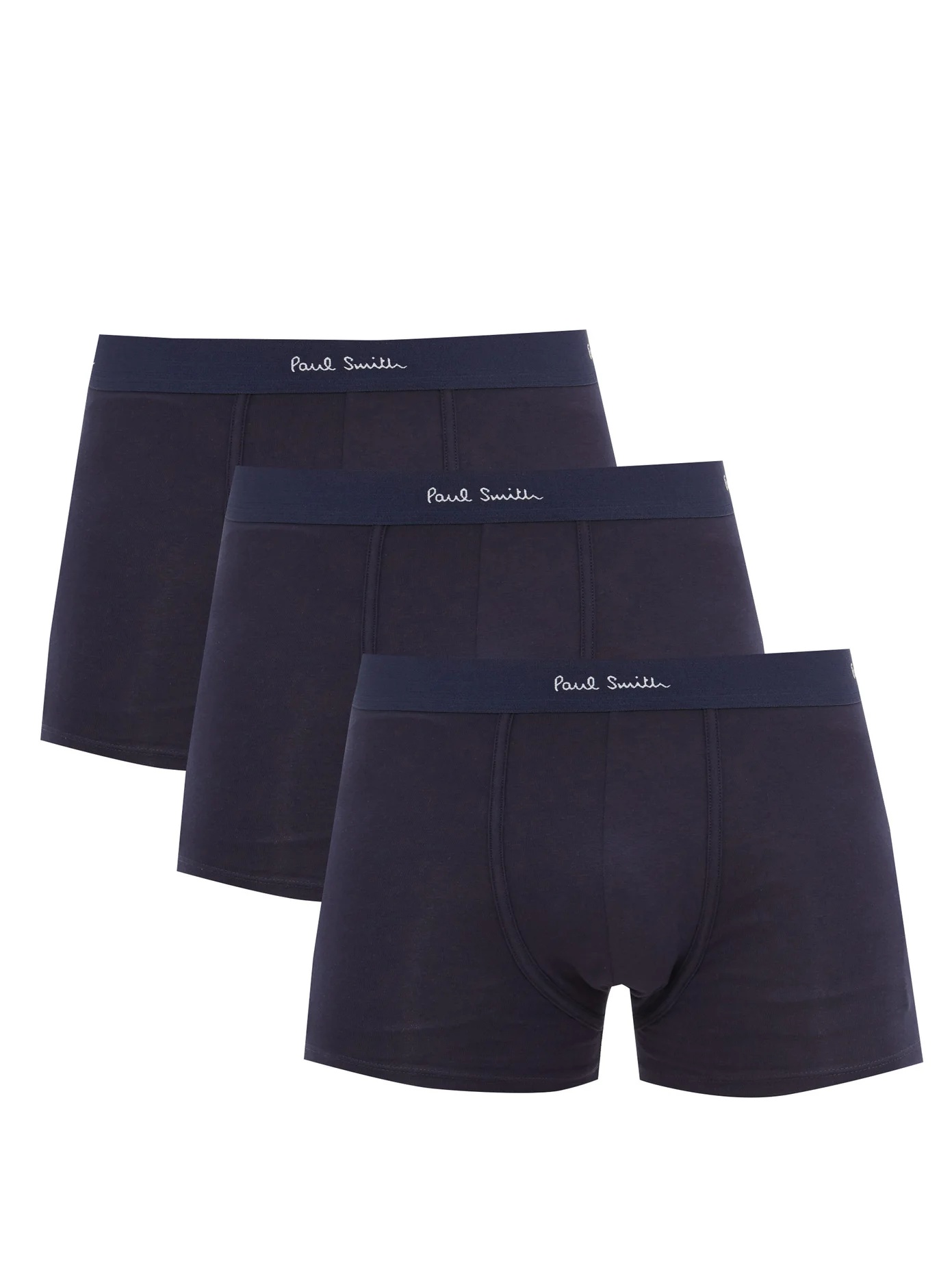 Pack of three cotton-blend boxer briefs - 1