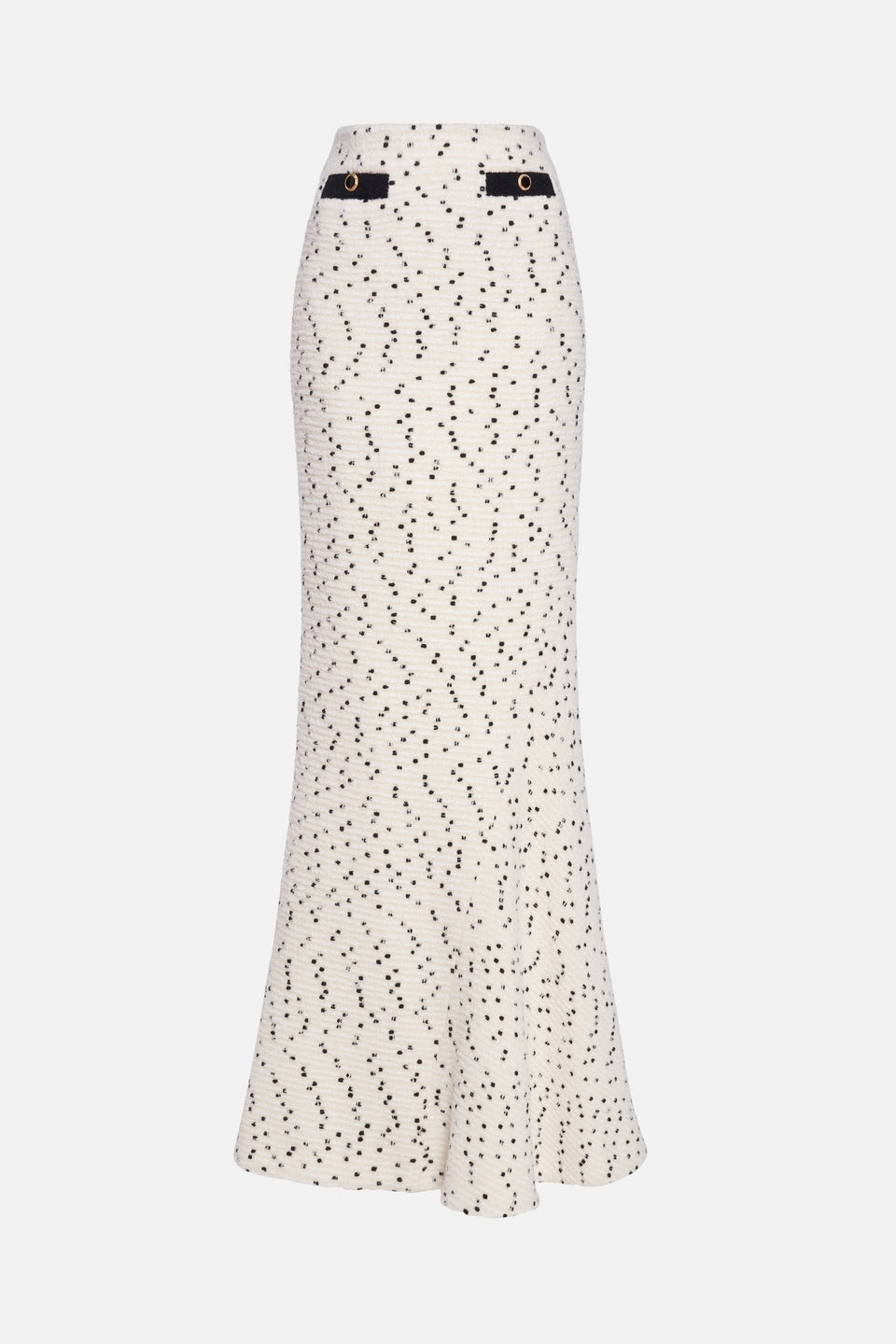 TWEED BOUCLE LONG SKIRT - 1