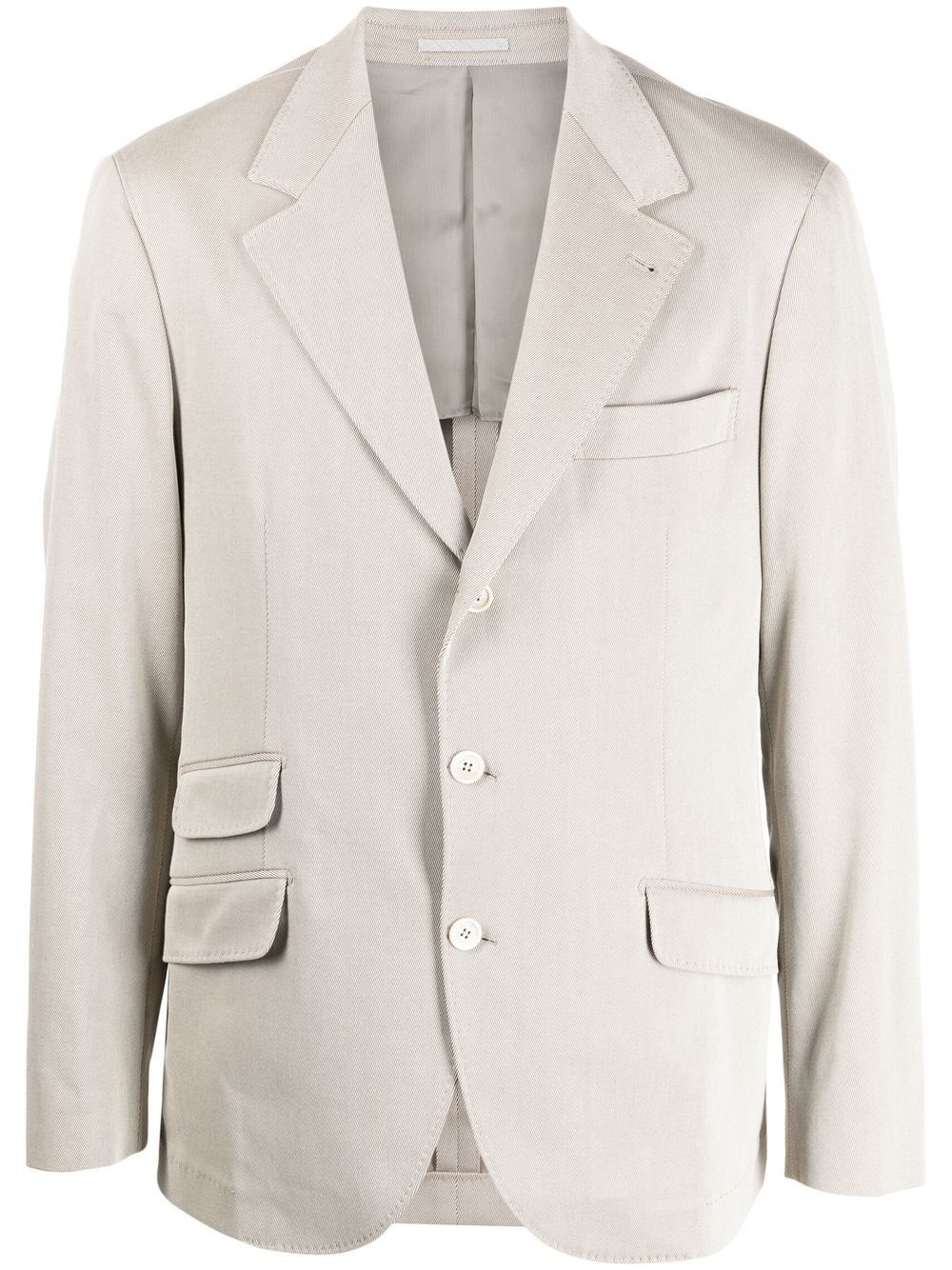 tailored woven jacket - 1